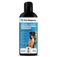 Load image into Gallery viewer, Pet Honesty Chlorhexidine Cat &amp; Dog Seasonal Itch Relief Shampoo, for Allergies, Itching, Skin and Coat Supplement, Helps Shedding, Hot Spots, Deodorizing Dog Shampoo &amp; Grooming Supplies,16oz
