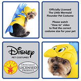 Rubies Disney Little Mermaid: Flounder Pet Costume for For Dogs or Cats, Medium