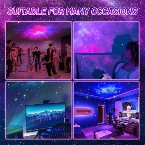Astronaut Galaxy Projector Night Light,Star Projector with Nebula,Timer and Remote Control, Kids Room Decor Aesthetic, Christmas, Birthday, Valentine's Day