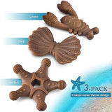 Dog Toys for Aggressive Chewers, Indestructible Toys for Large Dogs, Dog Chew Toys for Large Medium Small Breed, 3 Pack Super Chewer Toys with Tough Nylon, Gift for Dogs