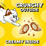 Temptations Kitten Treats, Salmon & Dairy, Crunchy and Soft Treat, 6.3 oz. (Pack of 10)