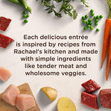 Rachael Ray Nutrish Premium Natural Wet Dog Food with Added Vitamins & Minerals, Hearty Recipes Variety Pack, 8 Ounce Tub (Pack of 12)
