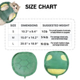 Cute Cat Costumes Turtle Shell Kawaii Kitten Clothes Dog Puppy Vest Pet Apparel (Medium,Turtle Shell)