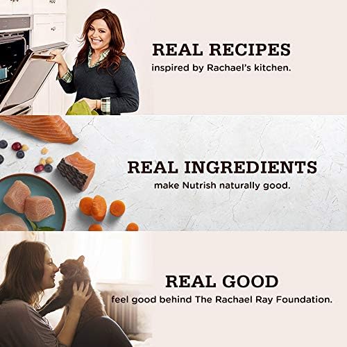 Rachael Ray Nutrish Natural Wet Cat Food, Ocean Fish & Chicken Catch-iatore Recipe, 2.8 Ounce Cup (Pack of 24), Grain Free, Brown (071190007049)