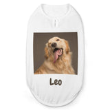 Jixoria Customized Dog Shirt with Photo Name Logo Design Your Own Dogs T-Shirt Personalized for Pet Puppy Cats, HotPink, XL