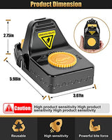 6 Pack Mouse Traps, Large Rat Trap for Home, Instant Kill Trap for Indoor, Reusable Sanitary Safe Mice Traps, Quick Effective Mouse Catcher for Family and Pet