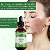 2Pack Rosemary Essential Oil - Rosemary Hair Growth Oil that promotes hair growth, nourishes beards, moisturizes eyelashes and cares for skin