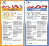 INABA Churu for Kittens, Creamy, Purée Lickable Cat Treats with DHA, EPA, Vitamin E & Taurine, 0.5 Ounces Each, 48 Tubes (4 per Pack), Tuna and Chicken Variety