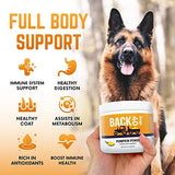 Pumpkin Powder for Dogs - Powder Pumpkin Dog Food Toppers - Rich in Fiber Supplement Helps with Gut & Digestion, Nutrient Absorption, Diarrhea, Constipation & Upset Stomach- 8.1oz- Made in USA