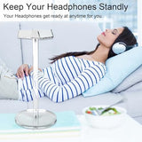 Acrylic Desktop Headphone Holder, Countertop Accessories Stand, Universal for All Music Gaming Headsets 1 Pack(DP015)