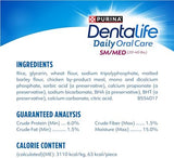 DentaLife Daily Oral Care Dog Treats for Small and Medium Dogs, Chewy Dental Treat to Freshen Breath and Fight Tartar, Chicken Flavor, 35.7 oz. each, 47 Chews each/94 Total Chews - 47 ct. Pouch