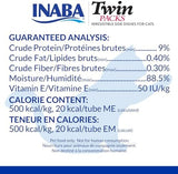 INABA Twin Packs for Cats, Shredded Chicken & Broth Gelée Side Dish/Topper Pouch, 1.4 Ounces per Serving, 16 Servings, Tuna & Chicken Recipe in Tuna Broth