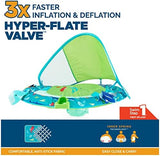 SwimWays Baby Spring Float Splash N Play, Baby Float with Canopy & UPF Protection, Baby Pool Toys & Swimming Pool Accessories for Kids 9-24 Months