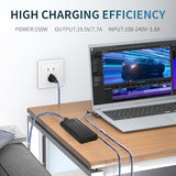 65W USB C HP Laptop Charger， Replacement 150W HP Laptop Charger for HP ZBook