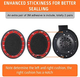 GVOEARS Replacement Ear Pads for Beats Studio 3, Ear Cushions for Beats Studio 2&Studio 3 Wired & Wireless Not Fit Beats Solo On-Ear Headphone with Stronger 3M Adhesive Tape Thicker Memory Foam(Grey)