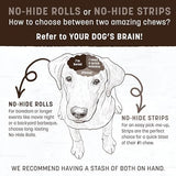 Earth Animal No Hide Strips Holiday Feast Flavored Natural Treats | No Rawhide | Quick & Thin Dog Chews | 1 Pack, 4 Count