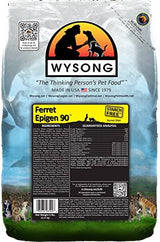 Wysong Ferret Epigen 90 - Starch Free Dry Natural Food for Ferrets, Brown, Model Number: WDFE905