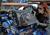 Nelson-Rigg Route 1 Rover Pet Carrier: Weather Resistant, Portable, and Secure Motorcycle pet Carrier/Crate; Fits Harley Davidson, Indian, Yamaha & Suzuki Motorcycles