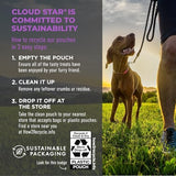 Cloud Star Tricky Trainers Soft & Chewy Dog Training Treats 14 oz. Pouch, Liver Flavor, Low Calorie Behavior Aid with 360 treats