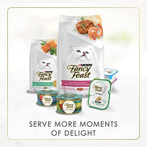 Purina Fancy Feast Sliced Chicken Hearts and Liver Feast Wet Cat Food - (Pack of 24) 3 oz. Cans