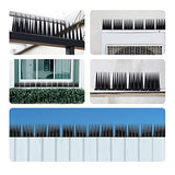 OFFO Bird Spikes Pigeon Outdoor Spikes for Cat Keep Birds Raccoon Woodpecker Off Covers 60 Feet, Black