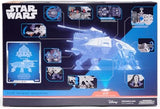 STAR WARS Micro Galaxy Squadron at-TE - 9-inch Six-Legged Vehicle with 2.5-Inch Speeder and Five 1-Inch Micro Figure Accessories