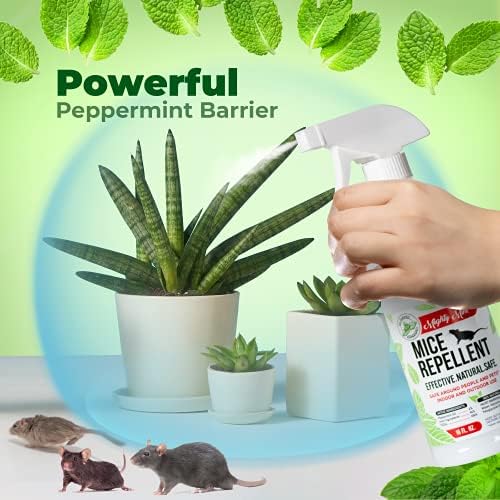 Mighty Mint - 16oz Peppermint Oil Mice Repellent Spray