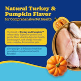 Probiotics for Dogs - 6 Billion CFUs, Dog Probiotics with Prebiotics & Digestive Enzymes for Gut, Immune & Skin Health - Turkey & Pumpkin Flavor, 180 Soft Chews