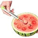 1pc, Stainless Steel Watermelon Scoop, Fruit Cutter, Ice Cream Scoop, Multi-purpose Long Handle Scoop, Baking Utensils, Kitchen Tools