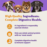 Halo Holistic Dog Food Cage Free Chicken & Brown Rice Formula, Healthy Grains Dry Dog Food, Complete Digestive Health, Kibble for Adult Dogs, 10 lb Bag
