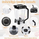 72oz XL Replacement Pitcher for Ninja Blender Top Lid Replacement,72oz Pitcher Blender Parts for Ninja BL610 BL710WM CO610B CT610 Series,NEW Model Top Lid with Rim/Handle Extension ONLY