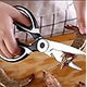 Heavy Duty Kitchen Scissors, Premium Sharp Kitchen Shears for Fish, Meat, Bones, Poultry and Vegetables with Strong Stainless Steel Blades Multi Purpose Cooking Scissors