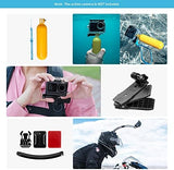 AKASO Outdoor Sports Action Camera Accessories Kit 14 in 1 for AKASO EK7000/ EK7000 Pro/Brave 4/ Brave 7 LE/ V50X/ V50 Pro/ V50 Elite/Go Pro Hero 9 in Swimming Any Other Outdoor Sports