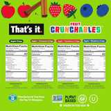 That's it. Fruit Crunchables Variety Pack, Fruit Snacks for Kids, 100% Fruit Crisps, Plant-Based, Non-GMO, Gluten-Free, No Sugar Added (16 Pack)