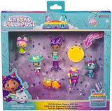 Gabby's Dollhouse, Celebration Themed Figures with Gabby Girl, 5 Cat Toy Figures, Surprise Toys & Dollhouse Accessories, Kids Toys for Girls & Boys 3+