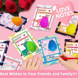 30 Pack Valentines Day Gifts for Kids Boys, Dinosaur Egg Hatching with Valentines Cards for Kids Classroom Class Exchange School Prizes Toddler Girls Boys Funny Dino Valentines Cards Party Favors Gift
