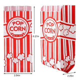 1000pcs Paper Popcorn Bags for Party, 1 Oz Small Vintage Individual Servings Popcorn Container Pop Corn Bags Bulk for Popcorn Machine Accessories Supplies Movie Nights (1000)
