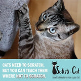 Sofisti-Cat Training Tape, Cat Tape for Furniture, Cat Scratch Deterrent for Furniture, Keep Cats from Scratching Furniture with Our Double -Sided Tape Cat Repellent