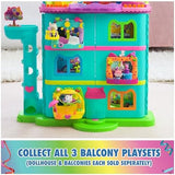 Gabby's Dollhouse, Cakey’s Fruit Smoothie Balcony Playset, 8-Pcs with Toy Figures, Dollhouse Accessories & Sensory Play, Kids Toys for Girls & Boys 3+