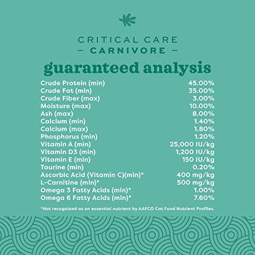 Oxbow Animal Health Critical Care, Carnivore, 340 Grams