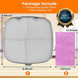Stainless Steel Splatter Shield for Ninja Foodi AG301, Air Fryer Replacement Parts Accessories Fine Mesh Splatter Screen for Ninja Foodi 5 in1 Indoor Grill Air Fryer AG300,AG300C,AG301C,AG302,AG400