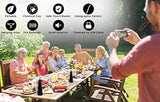 PATIOSIR Table Food Fan, USB or Batteries Powered Food Spinner Portable for BBQ, Picnic, Pool Parties, Outdoor Dinner(2pcs)