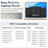 8000mAh A1466 Replacement Laptop Battery for MacBook Air 13 inch A1466 (Mid 2012,Mid 2013,Early 2014,Early 2015,2017) A1369(Late 2010,Mid 2011 Version) A1496 A1405 A1377 (EMC :2925, 2469, 2559, 2392)