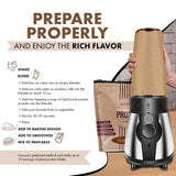 UpNourish Plant-Based Protein Meal Replacement Shake! Keto, Vegan-Friendly Lifestyles. Gluten & Dairy-Free Smoothie with Essential Vitamins, Minerals, and Low Carbs - Peanut Butter, 15 Servings