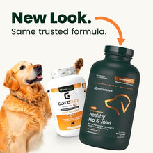 Load image into Gallery viewer, VetriScience Extra Strength Healthy Hip &amp; Joint Chewable Tablets, GlycoFlex Glucosamine and Green-Lipped Mussel Joint Support Supplement for Dogs, Soothe Joint Discomfort, Chicken, 120 Count
