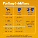 Pedigree with Tender Bites for Small Dogs Adult Dry Dog Food, Chicken and Steak Flavor, 14 lb. Bag