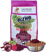 Olewo Original Red Beets for Dogs – Natural Dog Anti Itch, Dog Food Topper, Skin & Coat Support – Dehydrated Vegetables for Dogs, Dog Supplements & Vitamins, Toppers for Dogs, Fiber for Dogs, 5.5 lbs
