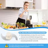 Food Processor Blade, Compatible with Cuisinart Food Processor DLC-8 Replacement Blade, DLC-861TXB-CSR Blade Replacement Parts for 11-Cup Food Processor, Fits Models DFP-11, DLC-2011, and More