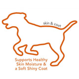 Vet's Best Skin & Coat Dog Supplements - Formulated with Vitamin E and Biotin to Maintain Dogs Healthy Skin and Coat - 50 Chewable Tablets
