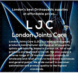 LJC Umbilical Hernia Support Belt Abdominal Navel Truss One Removeable Cushion Pad UK (XL 39-43 inches), Black